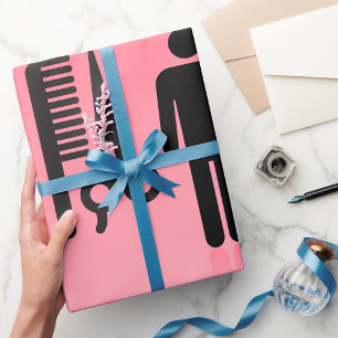 Papel De Presente Combo e tesoura do corte de ícones do Compro da ba