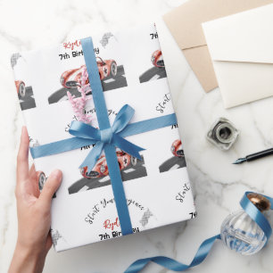 Papel De Presente Comece Seu Motor Aniversário de Qualquer Idade