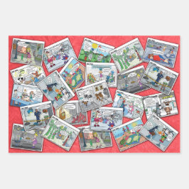 Papel de Presente | Comic | Cartoons