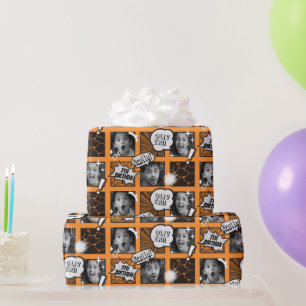 Papel De Presente Comic Version Your Face Birthday Wrappaper