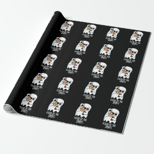 Papel De Presente Comida Do Espírito Piada De Fantasma Divertida Fun