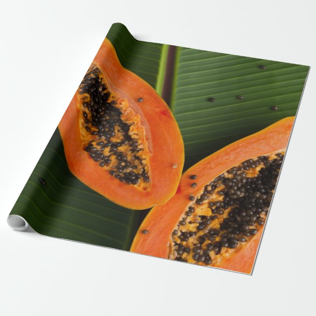Papel De Presente Comida saudável (Desenrolado)