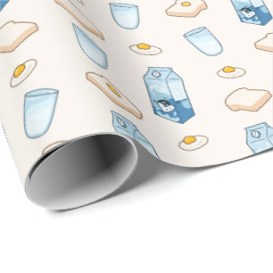 Papel De Presente Comidas de café da manhã (alienígena)