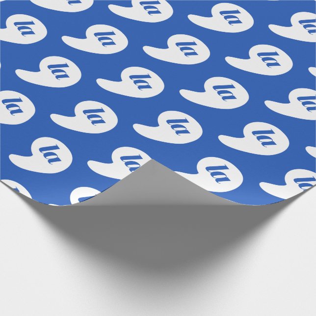 Papel De Presente Comma La - Kamala Blue (Ponta)