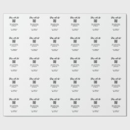 Papel De Presente Compartilhe sua imagem, leia código QR adicione si