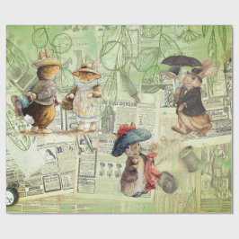 Papel De Presente composição do coelho peter