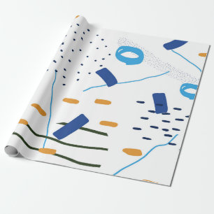 Papel De Presente Composição Moderna do Abstrato para Reprodução