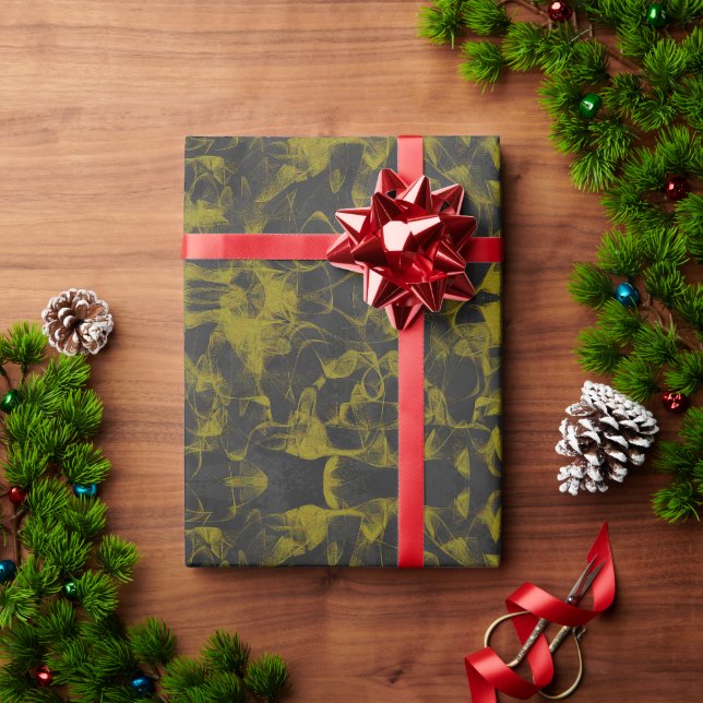 Papel De Presente composição por abstrato (Presente de Natal)