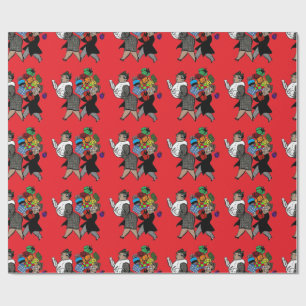 Papel De Presente Compra do Natal com o Missus