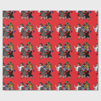 Papel De Presente Compra do Natal com o Missus