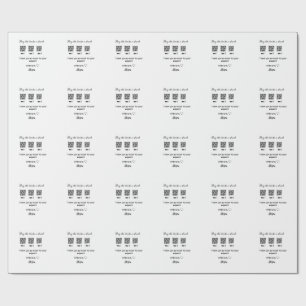 Papel De Presente comprar noiva de uma bebida digitalização obrigado