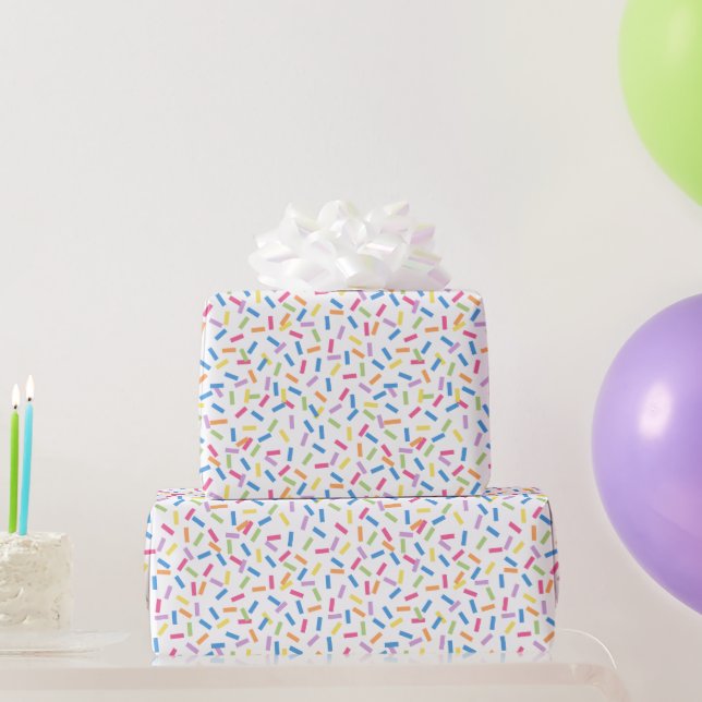 Papel De Presente Confetti Dazzle (Sprinkles) (Presentes para festas)