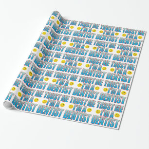 Papel De Presente Confie-me a vida B do dentista