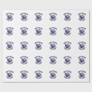 Papel De Presente Confie no Senhor Pombo Design de Camiseta Cristã_1