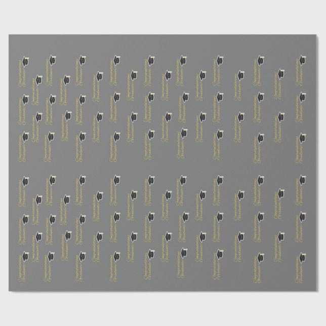 Papel De Presente Congratulations Graduate (Aberto)