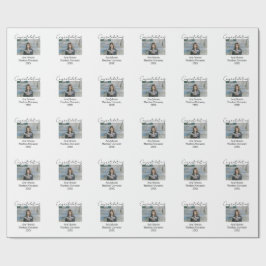 Papel De Presente Congratulations photo graduate name university yea