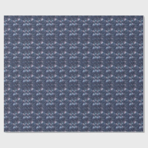 Papel De Presente Constelação Espacial Cósmica & Padrão Noturno de G