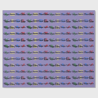 Papel De Presente Constellations