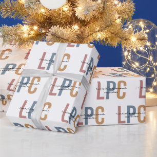 Papel De Presente Consultor profissional licenciado LPC