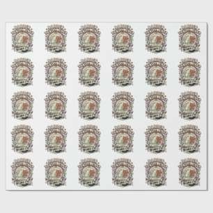Papel De Presente Contador Temporada Fiscal Gato Contador Temporada