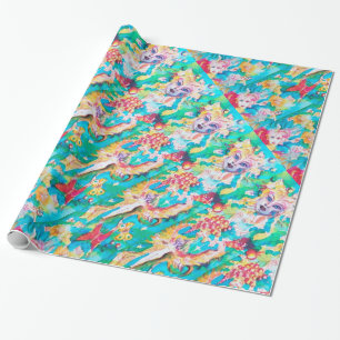 PAPEL DE PRESENTE CONTO DE FADAS DA UVA