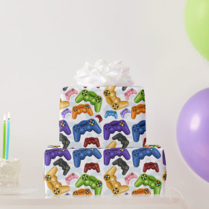 Papel De Presente Controladora de Jogo