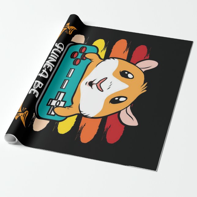 Papel De Presente Controladora Engraçada Gui Gift Amantes (Desenrolado)