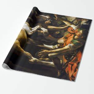 Papel De Presente Conversão de Caravaggio a caminho de Damasco