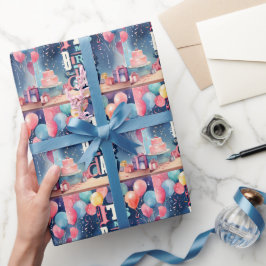 Papel De Presente Convite de aniversário