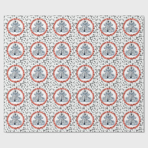 Papel De Presente Convite de Aniversário Estampa de Dálmata Festa
