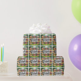 Papel De Presente Cookie Squad