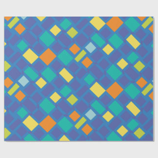 Papel De Presente Cool Tone checkerboard Kid's  