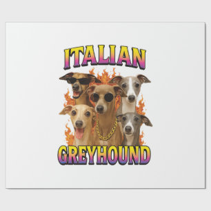 Papel De Presente Cópia do Galgo Italiano