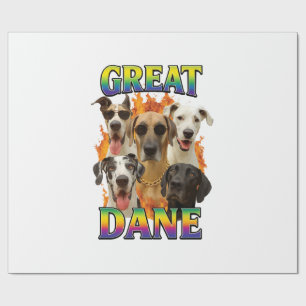 Papel De Presente Cópia do Great Dane