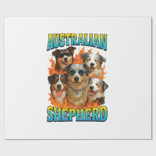 Papel De Presente Cópia do Pastor Australiano