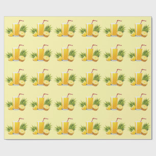 Papel De Presente coquetel Pina Colada