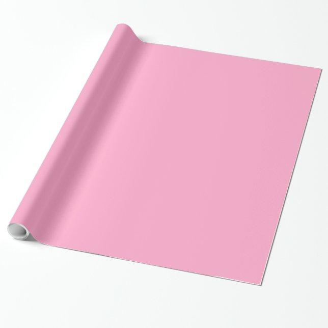 Papel De Presente Cor-de-rosa (Desenrolado)