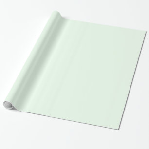 Papel De Presente Cor de Tendência Sólida Verde Clara de Honeydew
