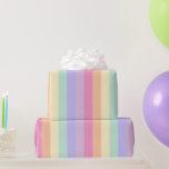Papel De Presente Cor do Pastel Púrpura, Cor-de-rosa, cor-de-rosa, c<br><div class="desc">Artesanatos Elegantes Personalizados E Suprimentos De Festa Fornecidos Para Encapsulamento De Presentes / Corpo Azul Amarelo Cores De Pastel Striped Papel De Enrolamento De Presente.</div>