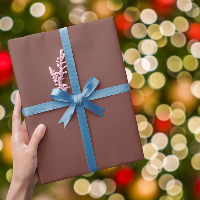 Papel De Presente Cor do Solido do Bole (Criador carregado)