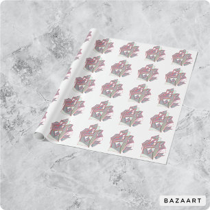 Papel De Presente Cor Personalizada