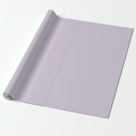 Papel De Presente Cor Sólida Da Wisteria Leve