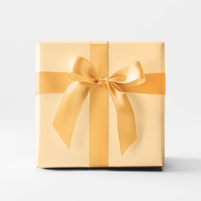 Papel De Presente Cor Sólida Esbranquiçada (Off White Solid Color Wrapping Paper)