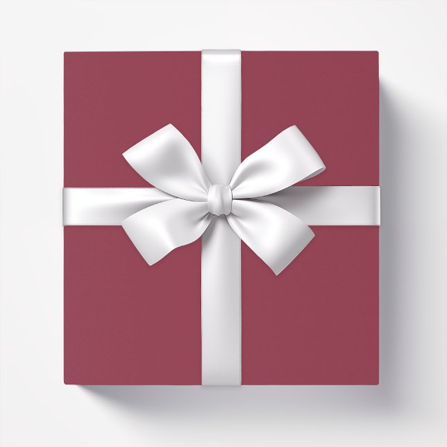 Papel De Presente Cor sólida lisa Garnet vermelho escuro (Criador carregado)