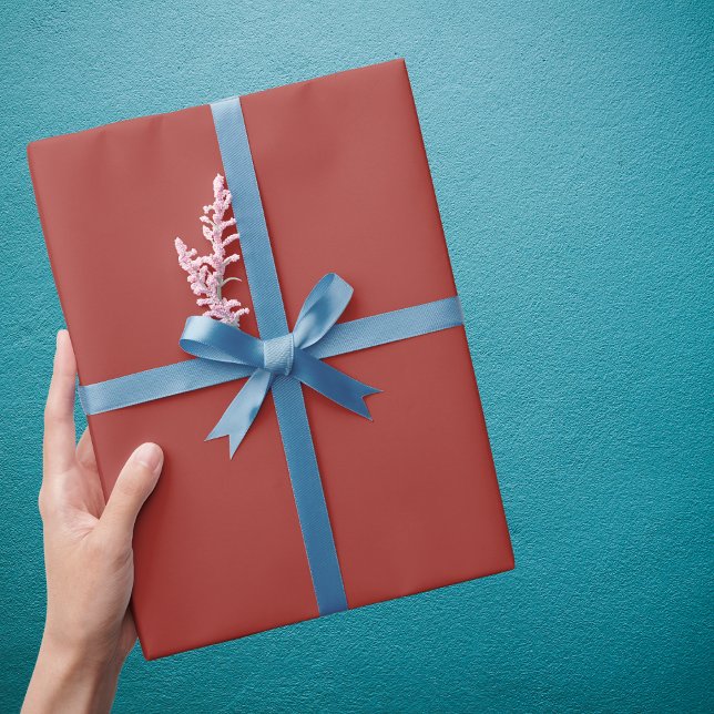 Papel De Presente Cor Sólida Marrom Doce (Criador carregado)