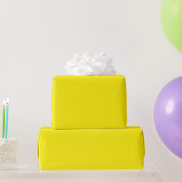 Papel de Presente Cor Sólida para Aniversário de C