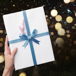 Papel De Presente Cor Sólida Pura e Branca