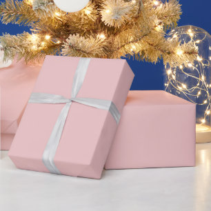 Papel De Presente Cor Sólida Rosa Bege Claro