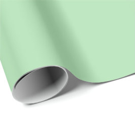 Papel De Presente Cor Sólida Verde Celadon | Clássico | Elegante