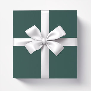 Papel De Presente Cor sólida verde escura escura escura escura